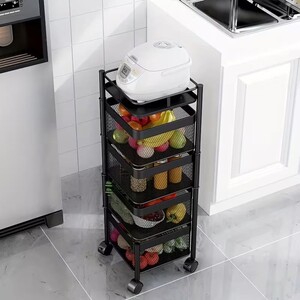2 Tier Dish Drainer Rack with Drip Tray Utensil Holder