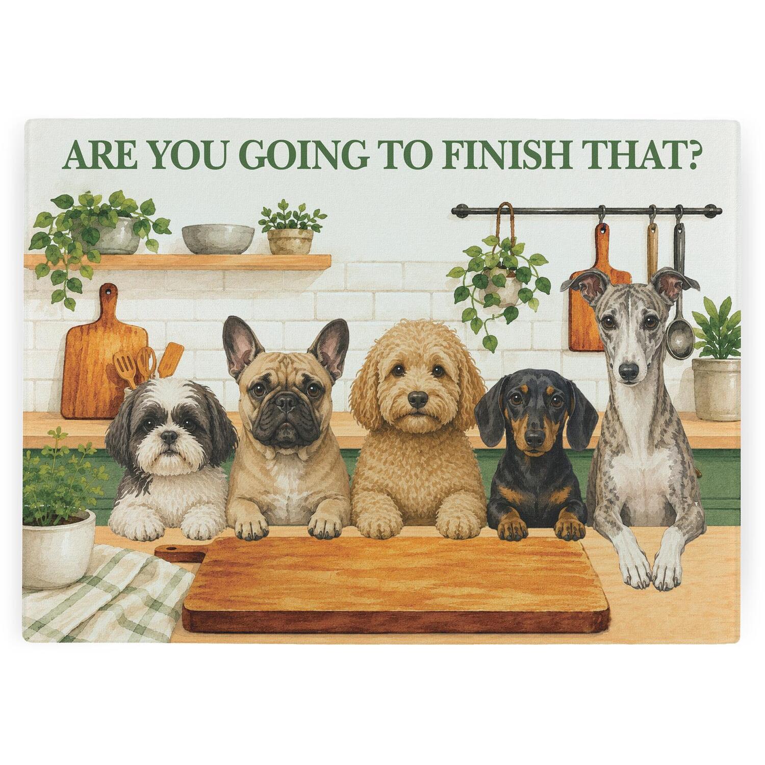 Image of Curious Dogs Worktop Protector - Large&hellip;