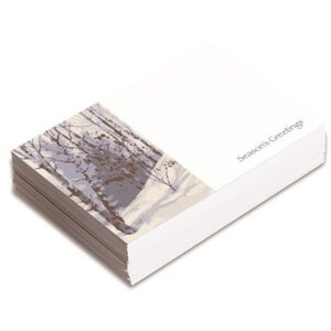 Snowy Trees Florist Card 250 Pack