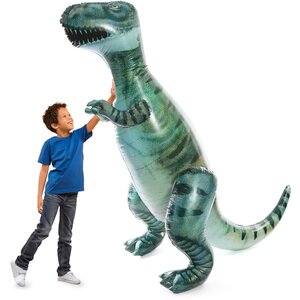 Adult Green Inflatable Dinosaur 6ft T-Rex Blow-Up Party Prop
