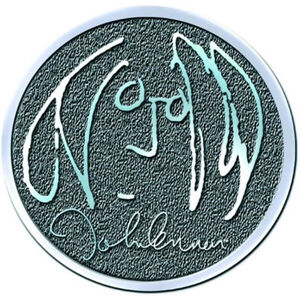 John Lennon Metal Portrait Badge