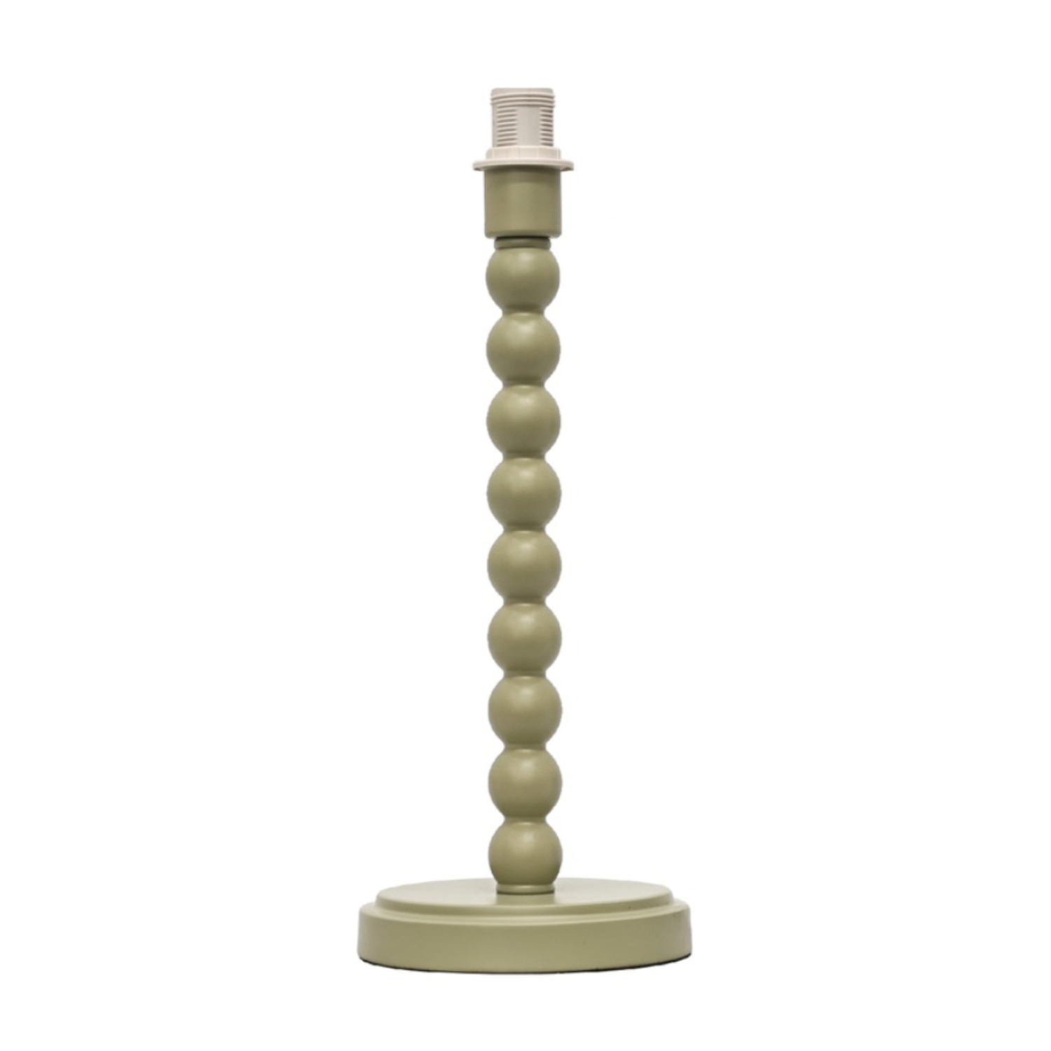 First Choice Lighting Unisex Green Bobbin - Sage Table Lamp Base - Image 3