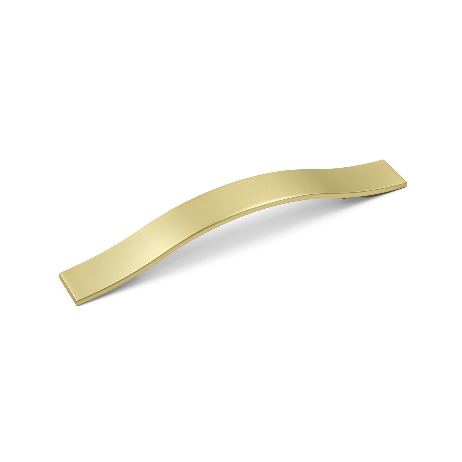 Brushed Brass Strap Style Handle Pull Kitchen Cupboard Drawer Furniture DIY - Image 3