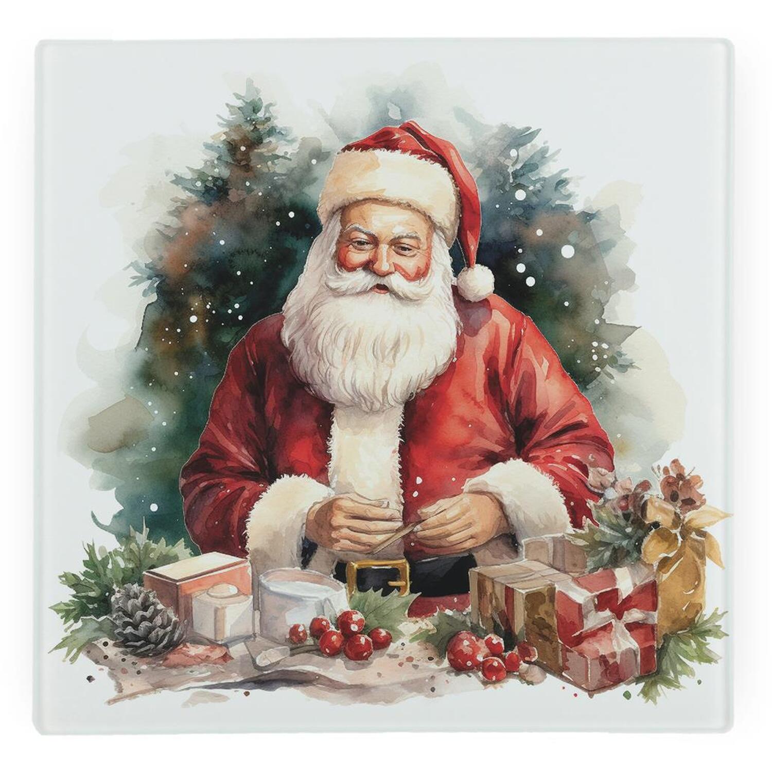 Image of Father Christmas Hot Pot Stand -&hellip;