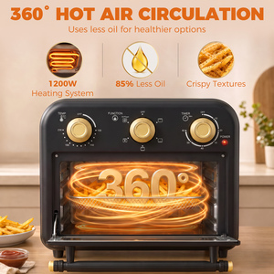 HOMCOM Air Fryer Oven, Convection Oven, 12 L