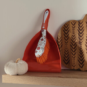 Autumn Dustpan and Brush Set