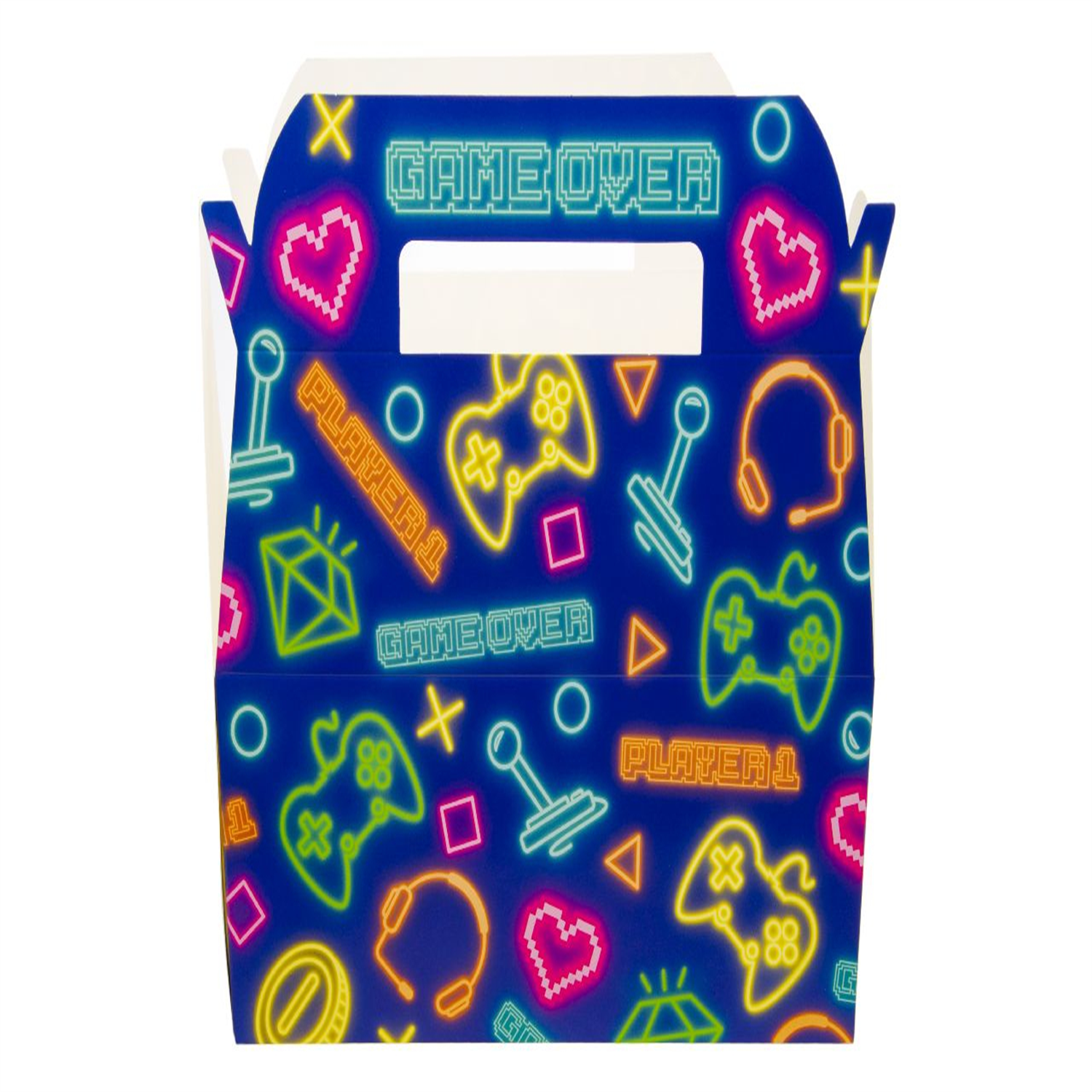 - Pack Of 12 Extra Large Gamer Theme Food Boxes 23 X 12 X 10CmTheme Party Bag Filller Gifts - Image 2