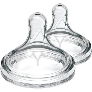 Dr Brown's Options Plus Y Cut Teats Wide Neck Fast Flow 2 Pack