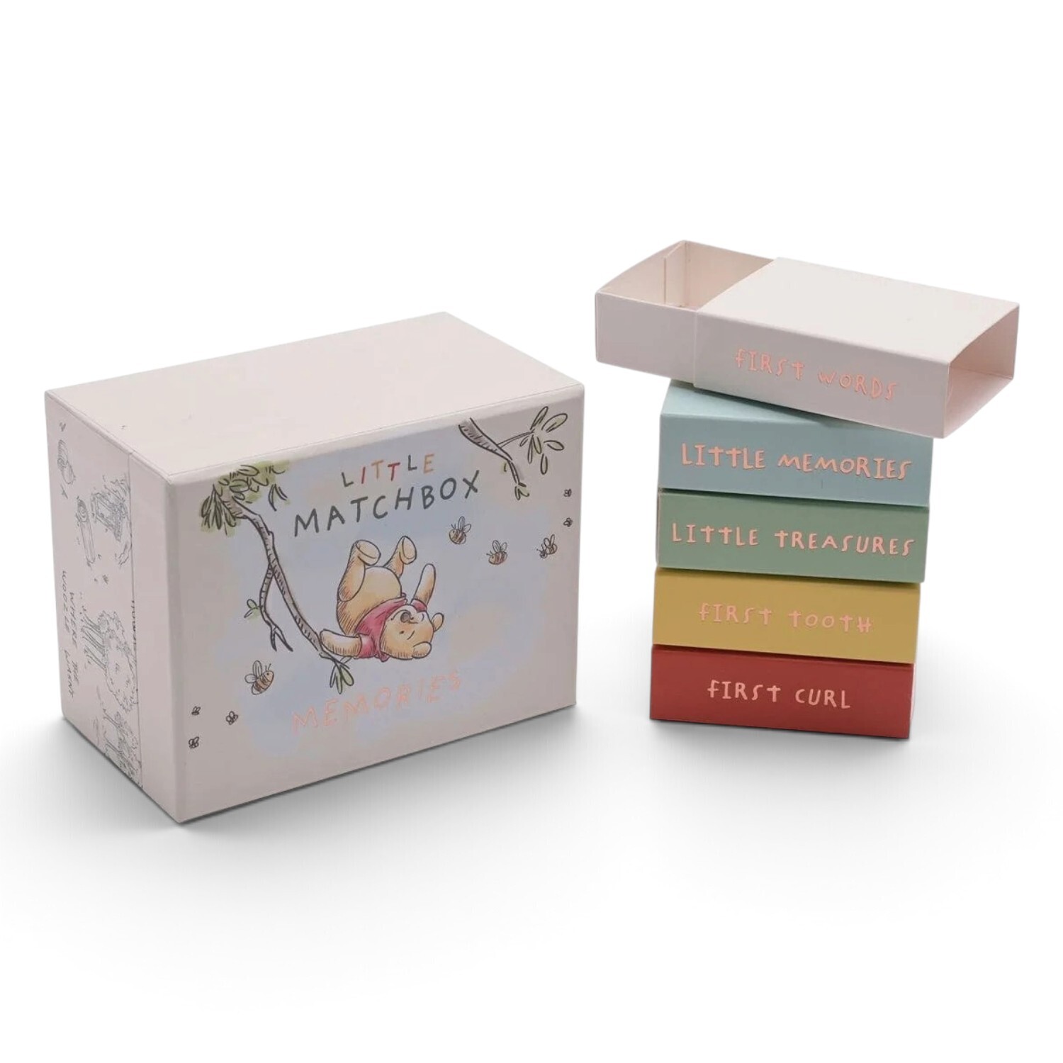 B&Q - Gifts Disney Winnie The Pooh Matchbox Keepsake Box5 Mini Matchboxes12.2 X 7 X 9.4 Cm - Image 4