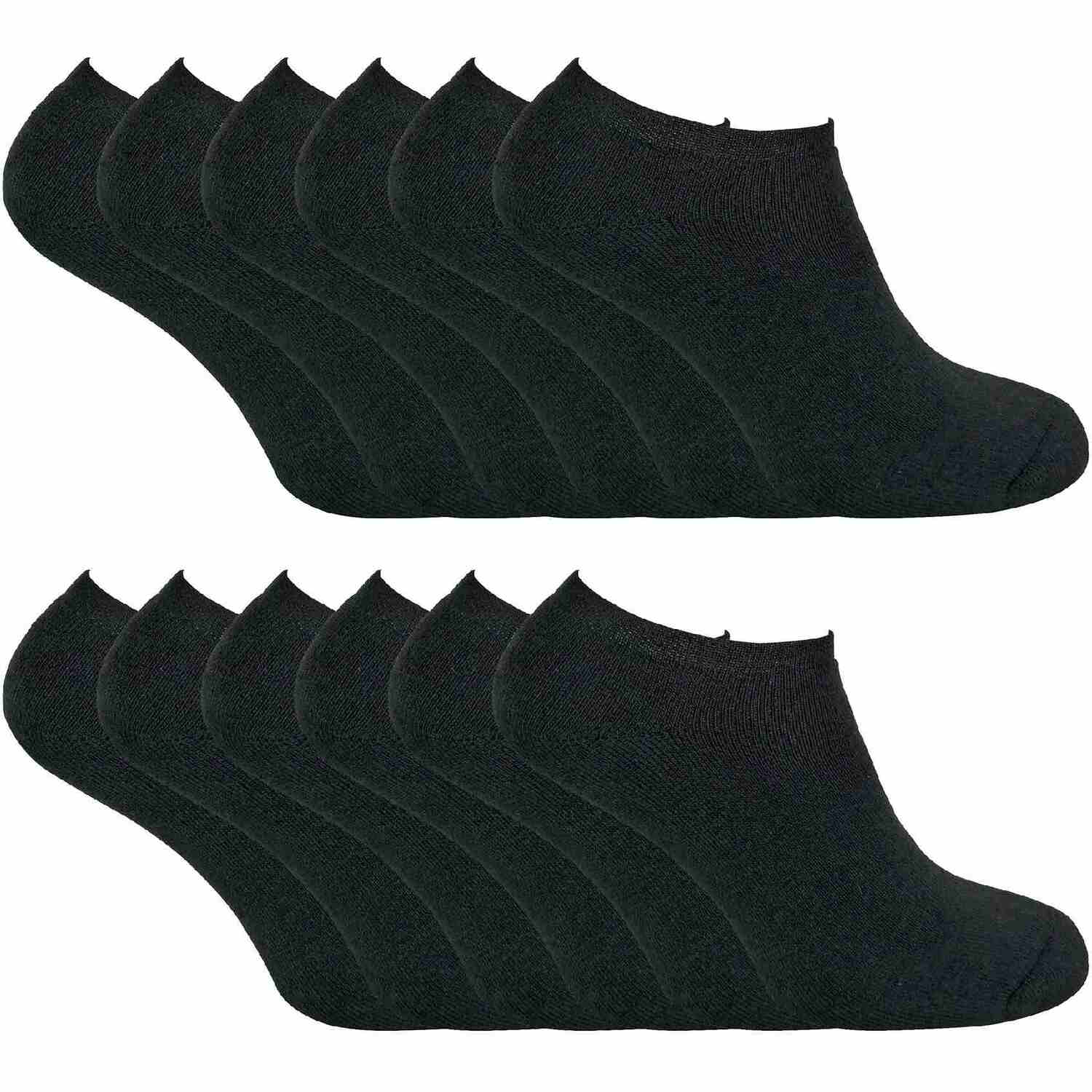 Mr Heron Sock Snob 12 Pairs Mens Thermal Low Cut Trainer Socks - Image 3