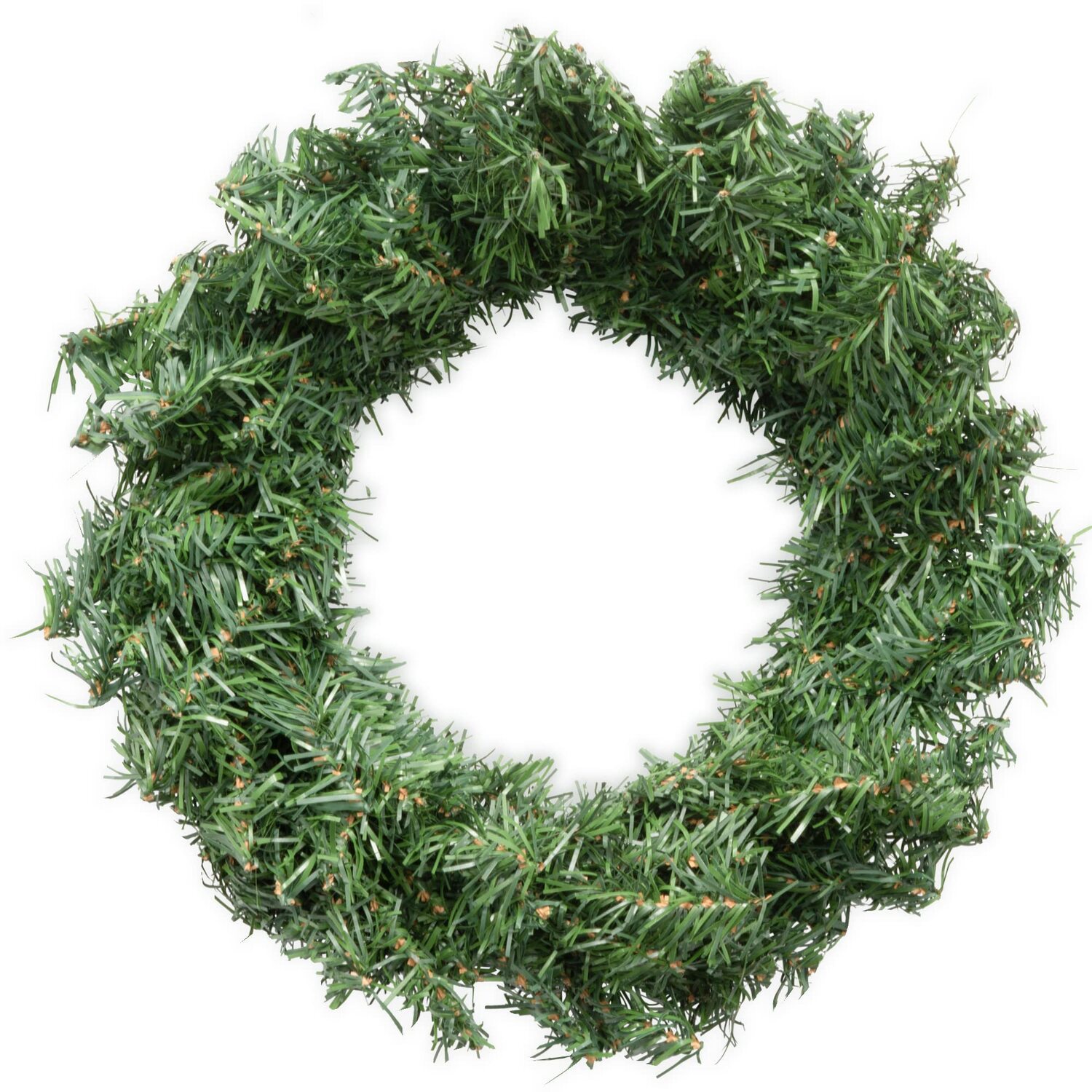 Pelle & Sol Unisex Green 40Cm Artificial Leaves Round Christmas Wreath - Image 2