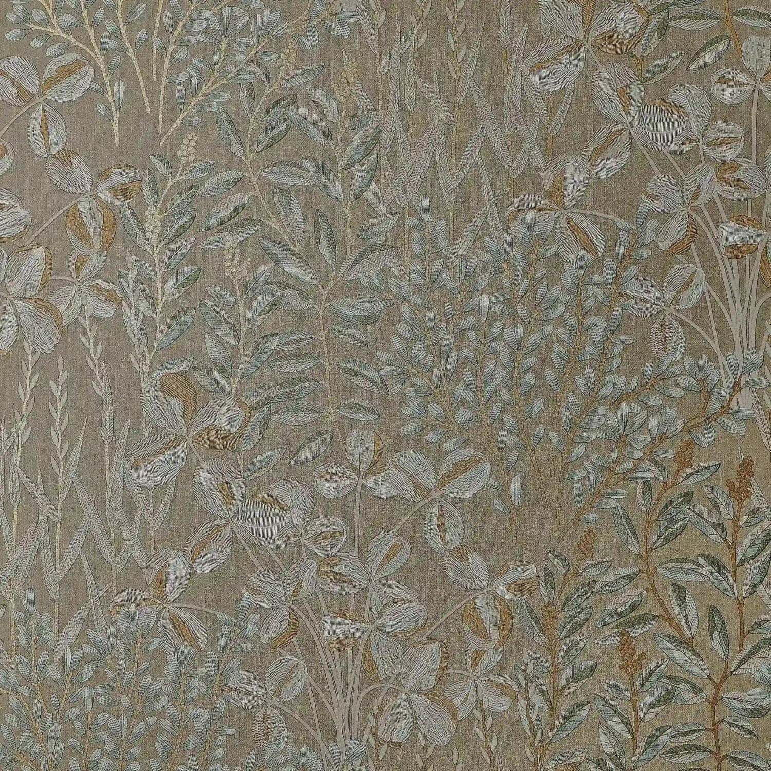 B&Q -  Sample Of Woodland Meadow Wallpaper In Sage - Image 2