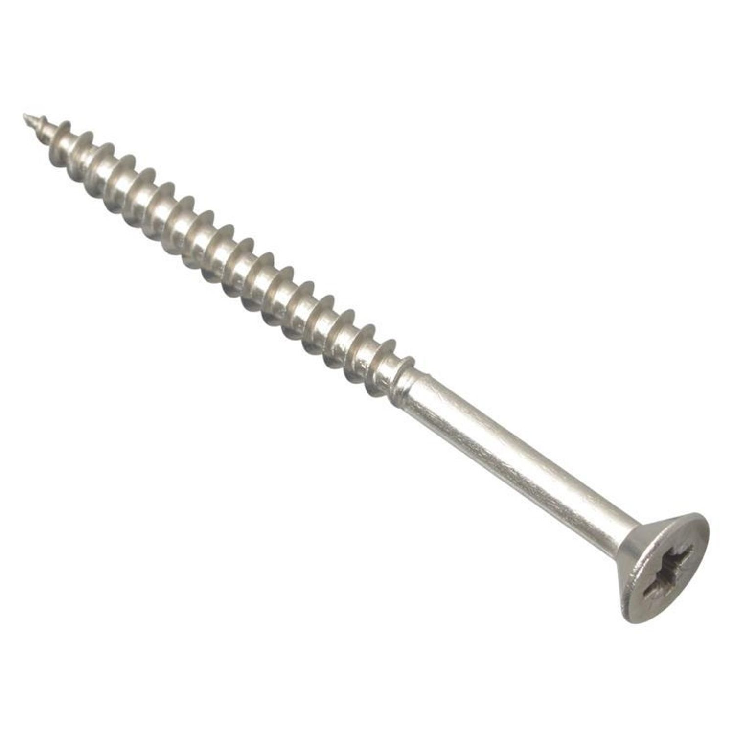 Forgefix Multi-Purpose Screws, Pozi, Csk, Stainless Steel - Multi Colour
