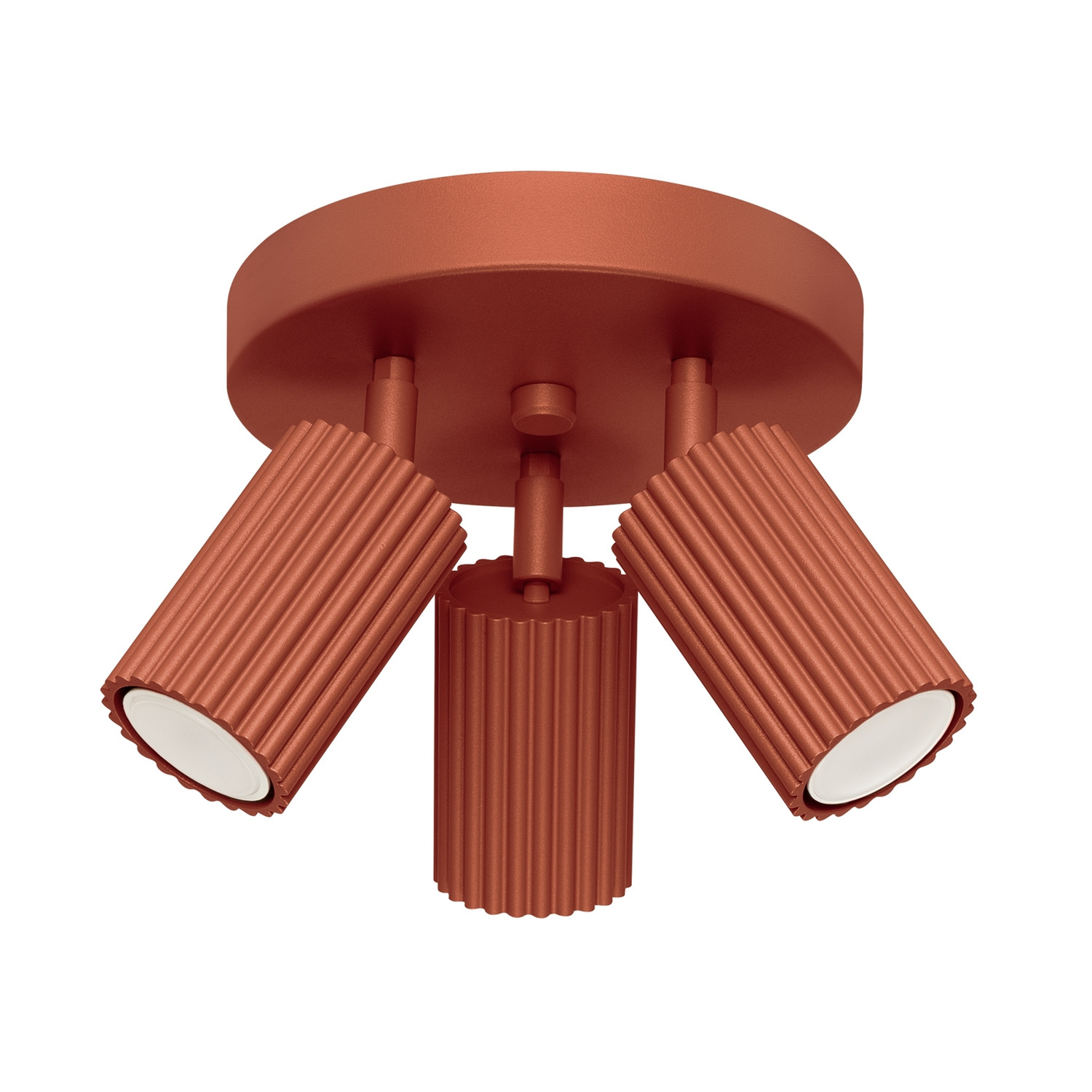 Sollux Lighting Ceiling Lamp Karbon 3P Red Ochre - Red Ochre