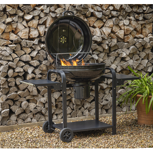 Fire Mountain Teide Kettle Charcoal BBQ Grill, 57cm Cooking Diameter