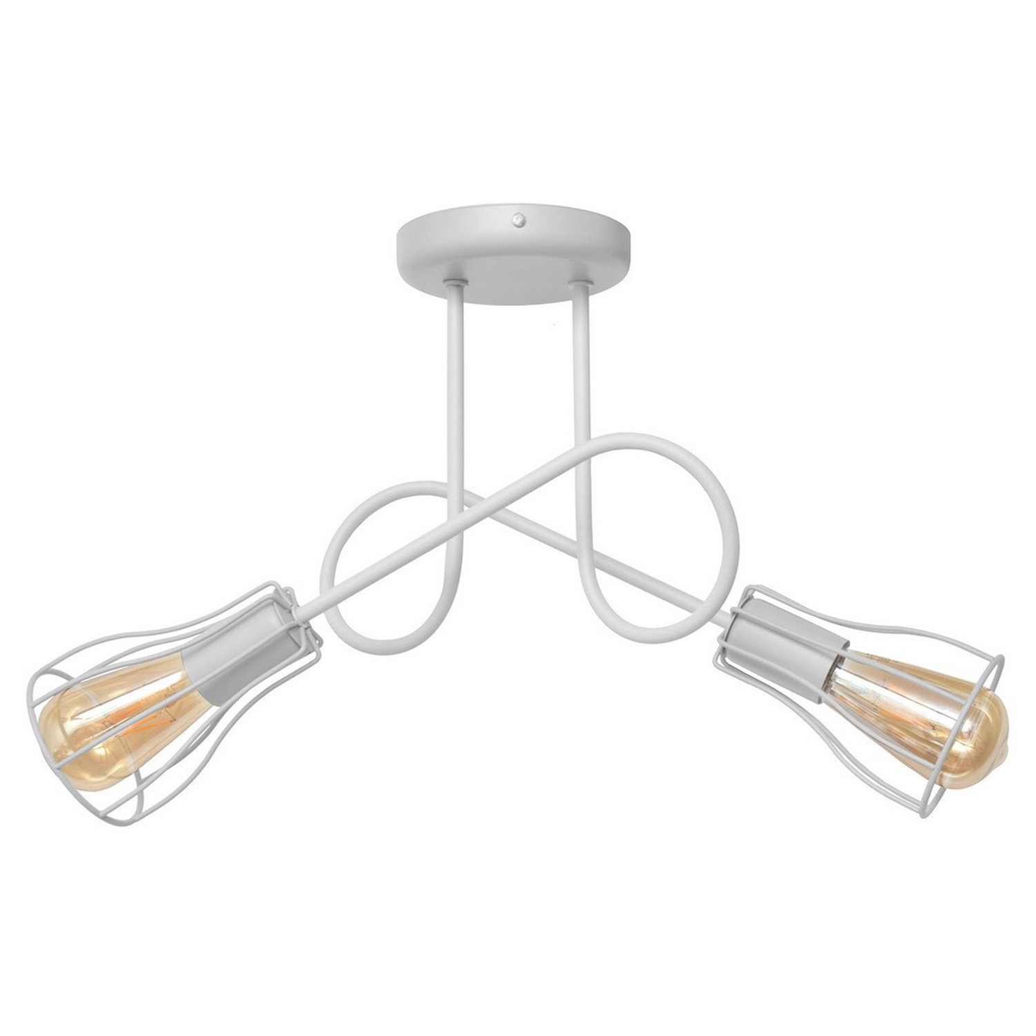 Helam Lighting Oxford Ceiling Light White