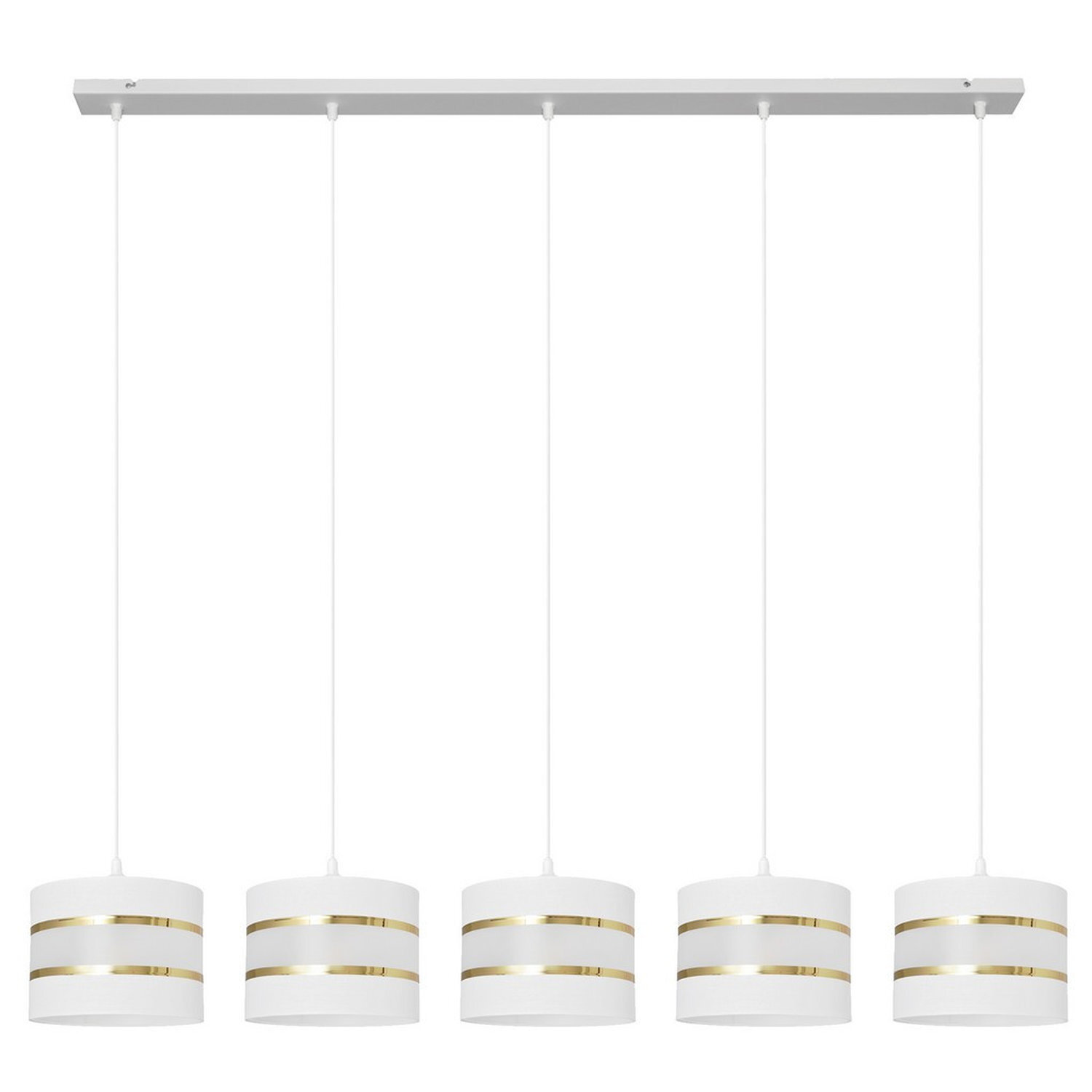 Helam Lighting Helen Pendant Light White