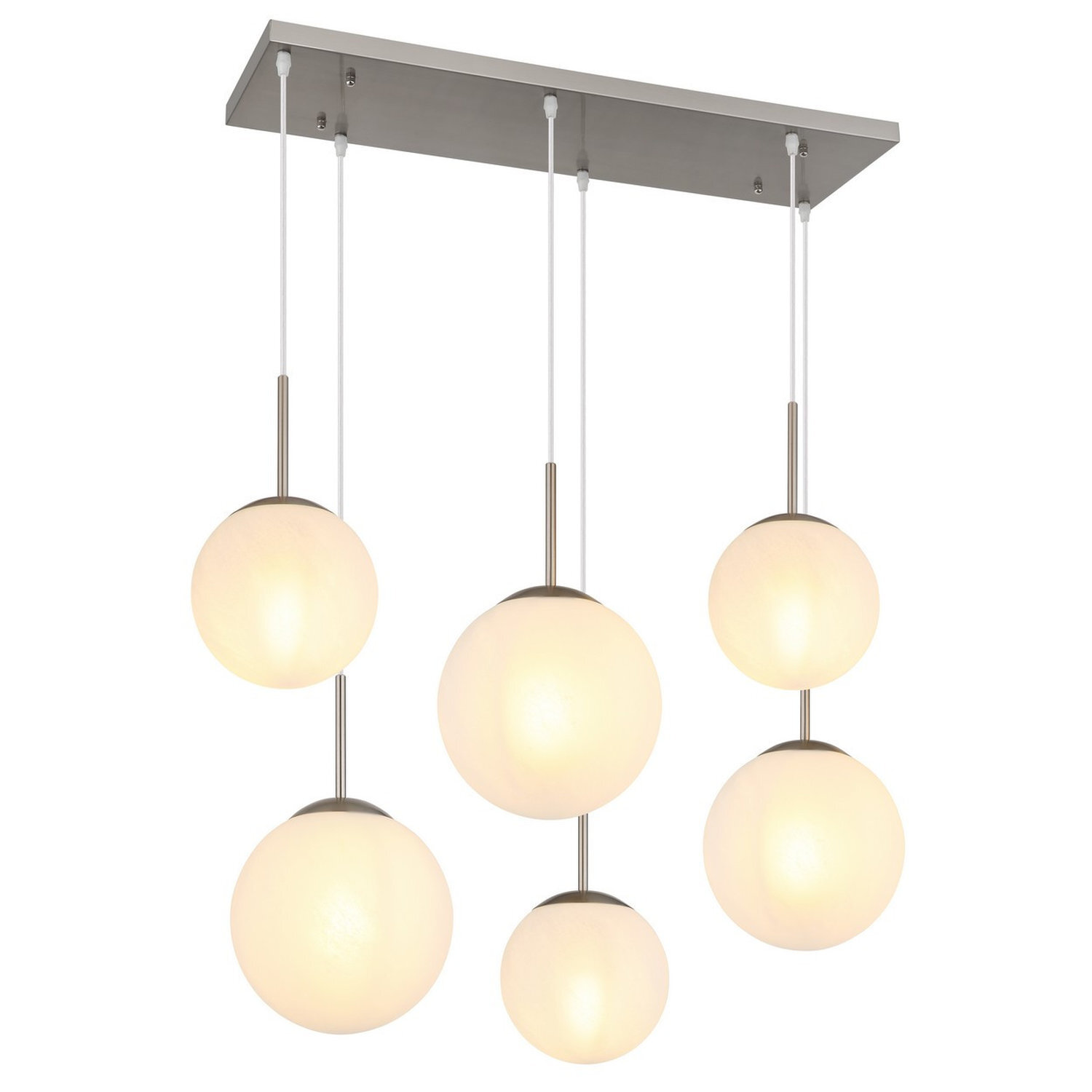 Globo Lighting Pendant Light Nickel