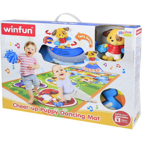 Cheer-Up Puppy Dancing Mat
