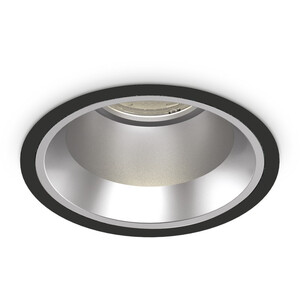 Off Round Recessed Downlight Black 16.2cm 4000K