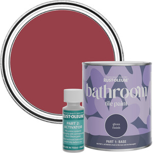Rust-Oleum Bathroom Tile Paint in Gloss Finish - Soho 750ml