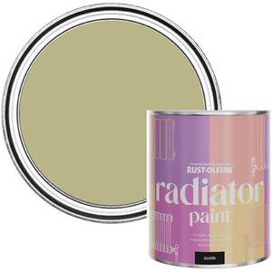 Rust-Oleum Radiator Paint in Gloss Finish - Sage Green 750ml