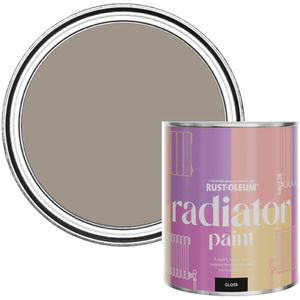 Rust-Oleum Radiator Paint in Gloss Finish - Whipped Truffle 750ml