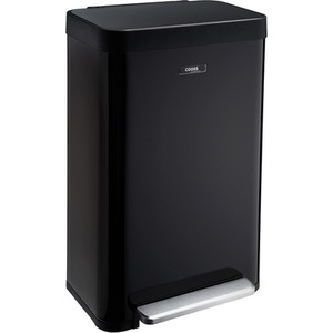 Black 65L Recycle Pedal Bin Wide Single Pedal Operation Single Compartment shot 4065468