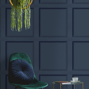 Modern Wood Panel Wallpaper