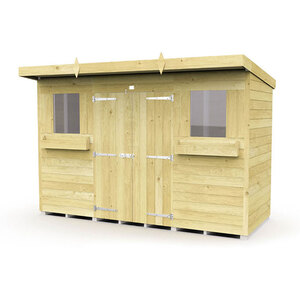 DIY Sheds 10x4 Pent Summer Shed