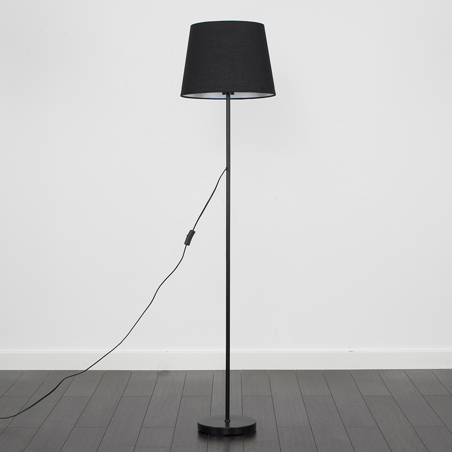 Image of Charlie Single Stem Floor Lamp with&hellip;