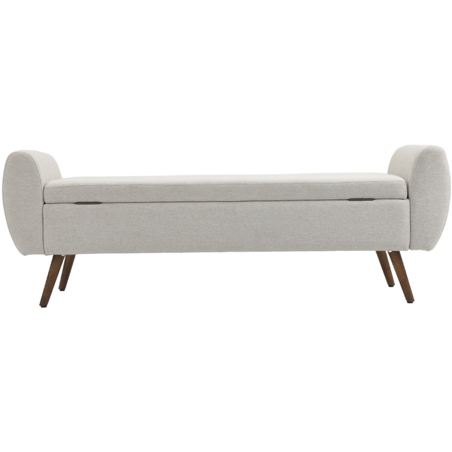 Premium Upholstered Storage Bench - 50.39 Inches