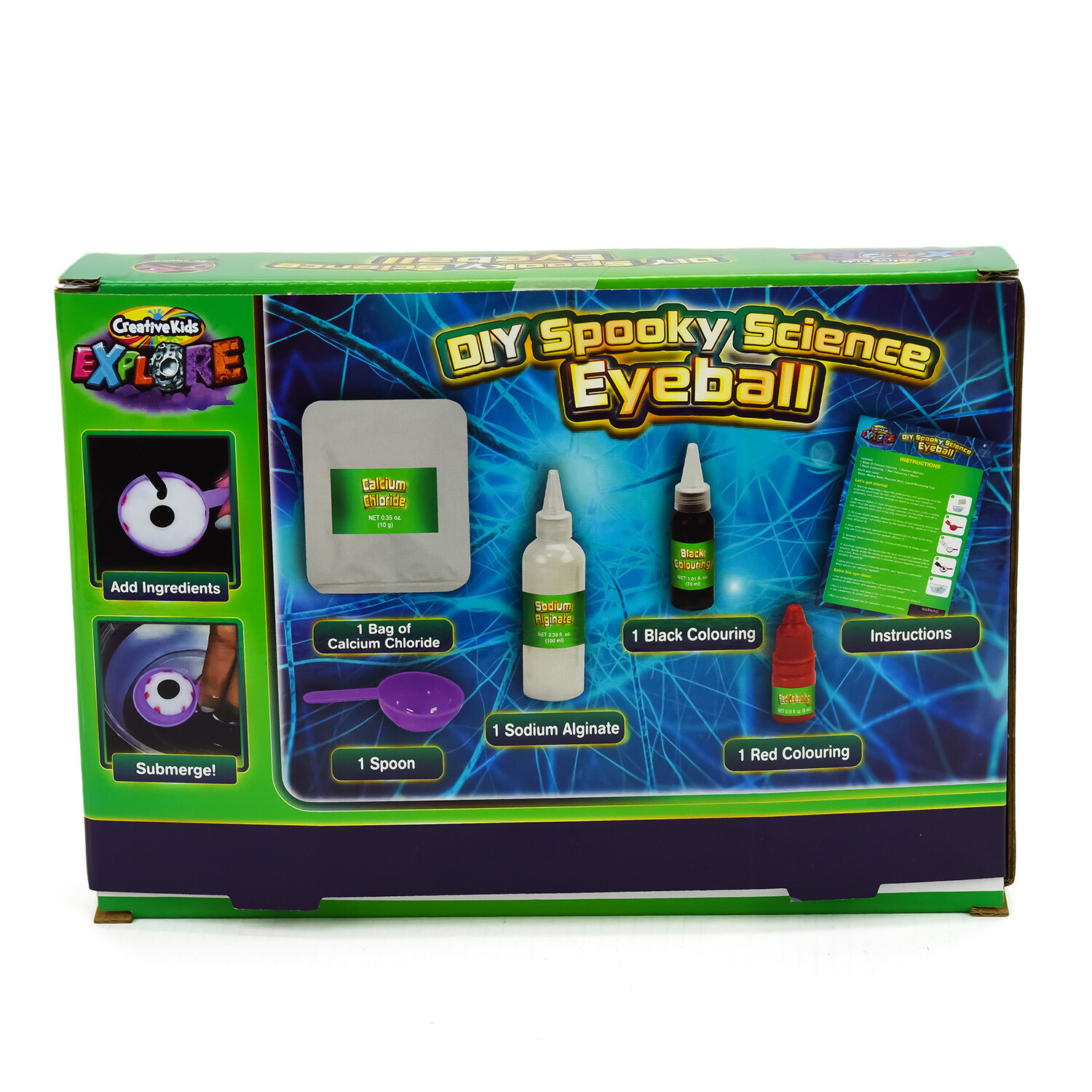Eye Science Kit Creative Kids Explore DIY Spooky Science Eyeball Kit