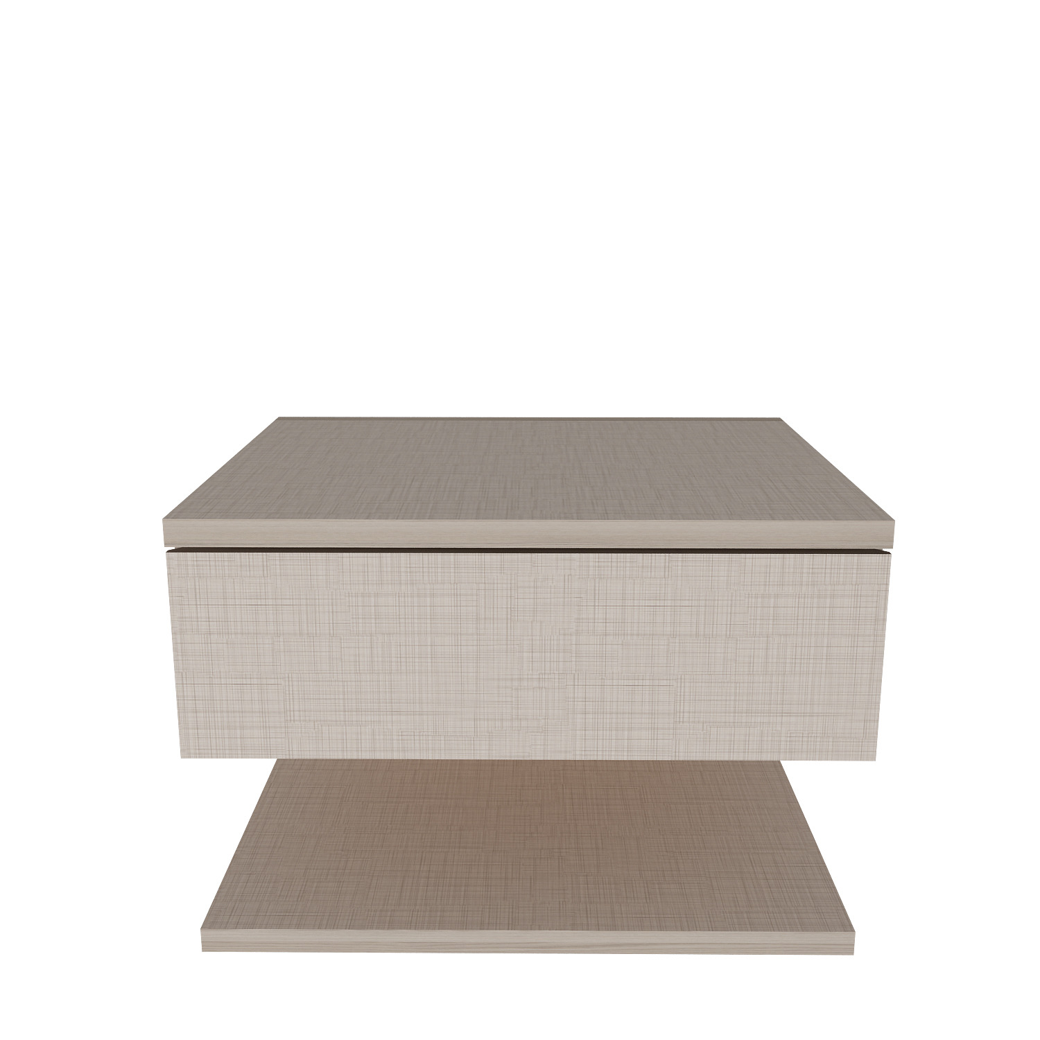 Vivid Floating Bedside Table - Anthracite