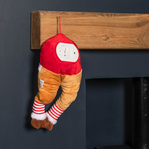 Battery Operated Animated Door Hanging Reindeer Legs Decoration