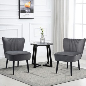 Velvet Accent Chair Set of 2