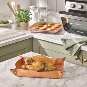 Set of 2 Silicone Snap-On Baking Trays