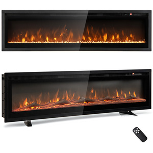 127 cm Electric Fireplace with Remote Control