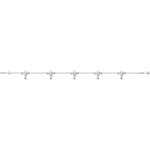 5 Way Mains Connector White  IP65