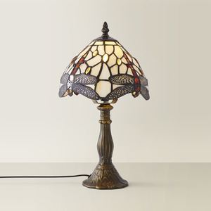 Tiffany Style Dragonfly Table Lamp