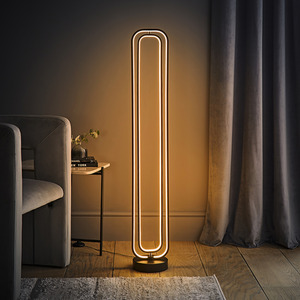 Infinity Integrated LED Adjustable Revolving Floor Lamp