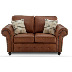 Charlie Suede fabric 2 Seater Sofa