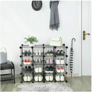 SONGMICS Modular Shoe Rack Storage Unit