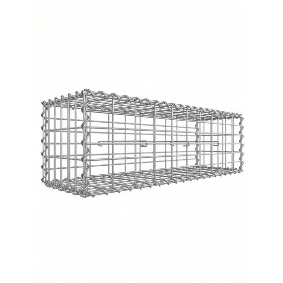 SONGMICS Metal Gabion Cage with Mesh