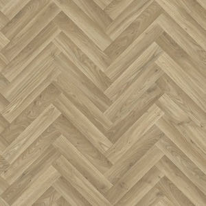 Oak Chevron Effect Vinyl Flooring 3m x 2m (6m2)