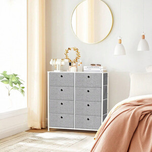 8-Drawer Fabric Storage Unit Dresser