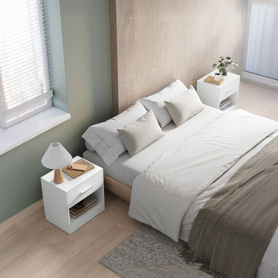 VASAGLE Set of 2 Modern Bedside Tables