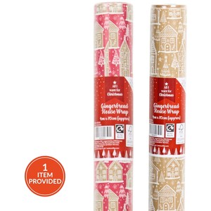 Gingerbread House Gift Wrap