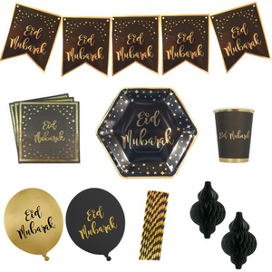 Party In A Box  Eid  Black  Gold