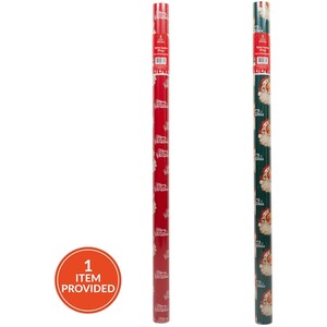 Retro Santa Gift Wrap